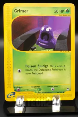 Pokemon TCG Card - Grimer 79/147 Aquapolis Common - Image 1
