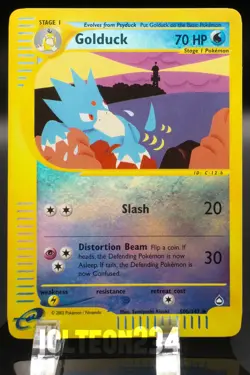 Pokemon TCG Card - Golduck (50b) 50B/147 Aquapolis Reverse Holo Uncommon - Image 1