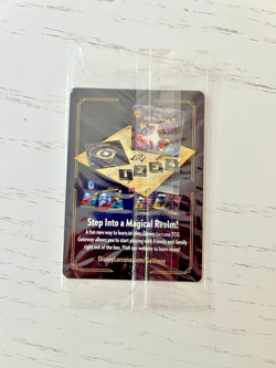 Disney Lorcana Iago Out of Reach D23 Gold Exclusive Trading Card Sealed - Image 2