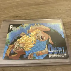 Goten & Trunks Dragon Ball Z SUPER SAIYAN Battle PP.CARD SERIES part 27 1995 - Image 1