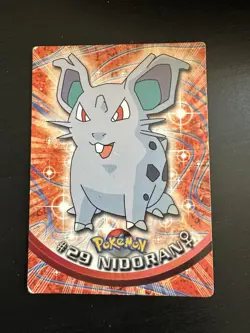 Nidoran (F) - #29 Series 1 Topps - Pokemon Card - LP - Image 1