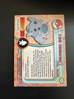 Nidoran (F) - #29 Series 1 Topps - Pokemon Card - LP - Image 2