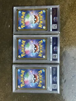 PSA 10 Charizard Venusaur Blastoise EVOs Set of 9 Pokemon Card 151 Japanese sv2a - Image 3