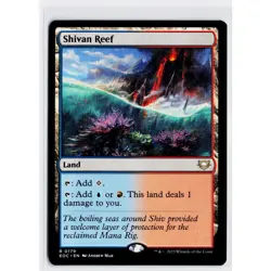 MTG 1 Shivan Reef (EOC) 179 - Image 1