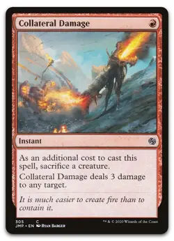 Collateral Damage #305 (NM) Jumpstart JMP Magic MTG - Image 1
