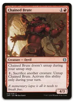 Chained Brute #19 (NM) Jumpstart JMP Magic MTG - Image 1