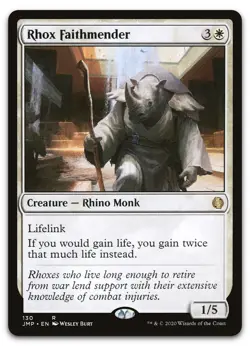 Rhox Faithmender #130 (NM) Jumpstart JMP Magic MTG - Image 1