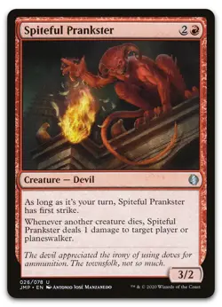 Spiteful Prankster #26 (NM) Jumpstart JMP Magic MTG - Image 1