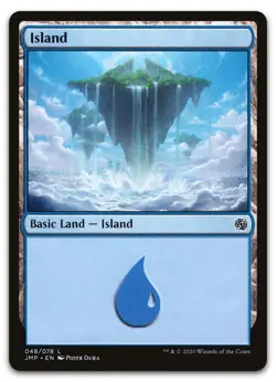 Island (048) #48 (NM) Jumpstart JMP Magic MTG - Image 1