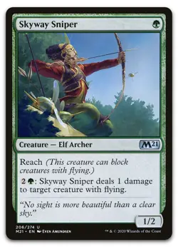 Skyway Sniper #206 (NM) Core Set 2021 M21 Magic MTG - Image 1