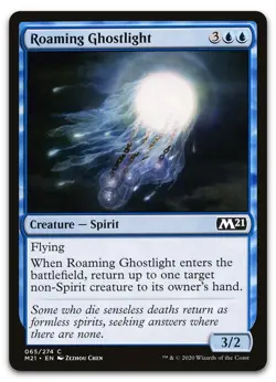 Roaming Ghostlight #65 (NM) Core Set 2021 M21 Magic MTG - Image 1