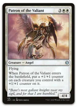 Patron of the Valiant #128 (NM) Jumpstart JMP Magic MTG - Image 1
