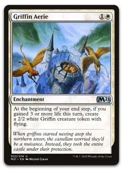 Griffin Aerie #22 (NM) Core Set 2021 M21 Magic MTG - Image 1