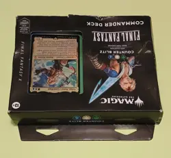 NEW Magic the Gathering MTG Final Fantasy Commander Deck Counter Blitz DAMAGED - Image 2