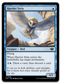 Harrier Strix #52 (NM) Thunder Junction OTJ Magic MTG - Image 1