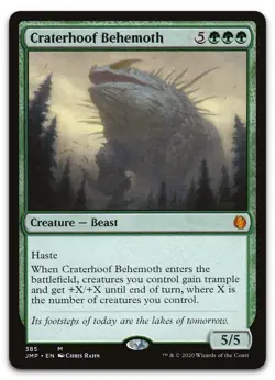 Craterhoof Behemoth #385 (NM) Jumpstart JMP Magic MTG - Image 1