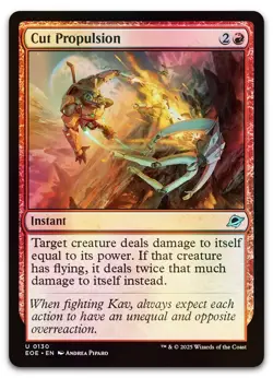 Cut Propulsion #130 (Foil) (NM) Edge of Eternities EOE Magic MTG - Image 1