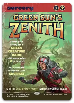 Green Sun's Zenith (Showcase) #127 (NM) Special Guests SPG Magic MTG - Image 1