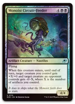 Monoist Circuit-Feeder #110 (Foil) (NM) Edge of Eternities EOE Magic MTG - Image 1