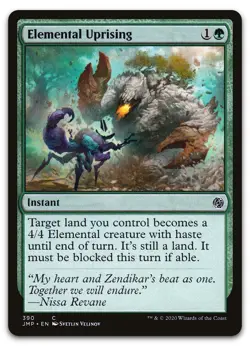 Elemental Uprising #390 (NM) Jumpstart JMP Magic MTG - Image 1