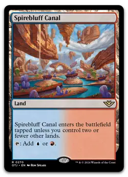 Spirebluff Canal #270 (NM) Thunder Junction OTJ Magic MTG - Image 1