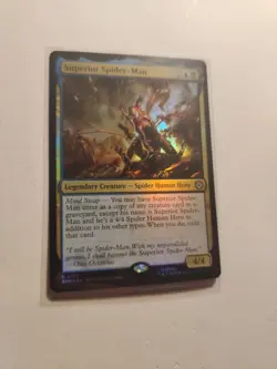 FOIL MTG Spider-Man R Superior Spider-Man #0155 MAGIC THE GATHERING - Image 2