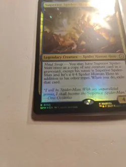 FOIL MTG Spider-Man R Superior Spider-Man #0155 MAGIC THE GATHERING - Image 3
