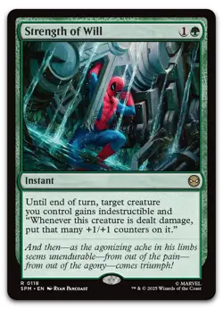 Strength of Will #118 (NM) Spider-Man SPM Magic MTG - Image 1