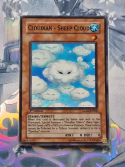 GLAS-EN008 Cloudian - Sheep Cloud Super Rare 1st Edition Near Mint YuGiOh TCG - Image 1