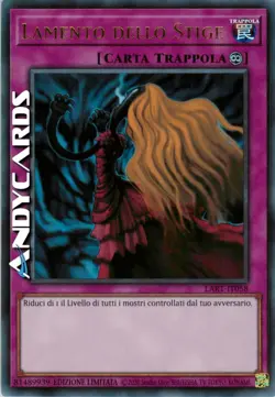 LAMENTO DELLO STIGE • (Stygian Dirge) • Ultra R • LART IT058 • Lim • Yugioh! - Image 1