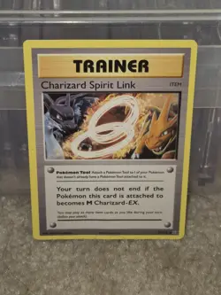 2-Card Pokemon Lot (Charizard and Blastoise Spirit Links) - Image 2