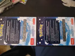 Shiny Koraidon & Miraidon GameStop Pokemon Scarlet Violet 2 Code Cards Shipped - Image 2