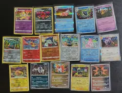 Pokemon Shinji Kanda Illustration Set (16 Unique Card Artworks) 14 Reverse/HOLOs - Image 1