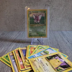 Vintage Holo Pokemon Card Bundle - Venomoth 13/64 💥 Custom Pack ⭐ WOTC 12 cards - Image 1