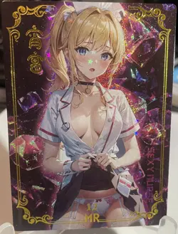 Goddess Story Waifu Cards, Charming Color Meise Sexy Nurse MR-12 - Image 1