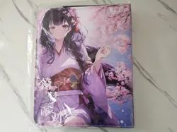Anime Waifu Trading Card 9-Pocket 3-Ring Zipper Binder - Lumine & Raiden Shogun - Image 2