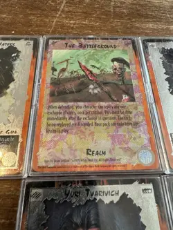 1995 White Wolf Inc. rage werewolf card game 7 foil lot rare Cards CCG Good Used - Image 4