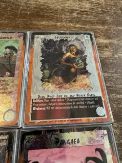 1995 White Wolf Inc. rage werewolf card game 7 foil lot rare Cards CCG Good Used - Image 5