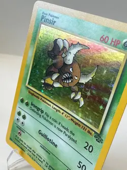 Pinsir 9/64 Pokemon Card TCG Jungle Unlimited Holo LP - Image 5