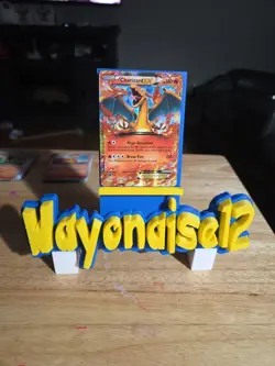 Pokemon TCG Charizard-EX XY17 Holo Promo Card LP Condition - Image 1