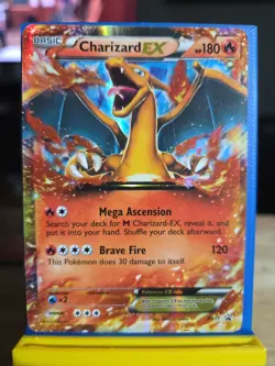 Pokemon TCG Charizard-EX XY17 Holo Promo Card LP Condition - Image 3