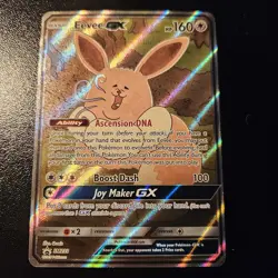 Pokemon Eevee GX Full Art Card - SM Promos SM233 LP - Image 1