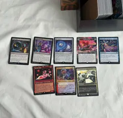 Magic the Gathering Lot ~ 200 Cards UNF & SNC Comet, Stellar Pup, Devil K. Nevil - Image 3