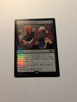 Scheming Symmetry Sorcery Card, Magic The Gathering, Core Set 2020, Foil, NM - Image 4