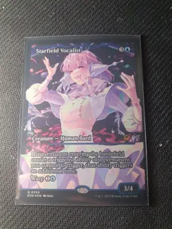 Starfield Vocalist - Edge of Eternities 359 Showcase Foil Magic: The Gathering - Image 1