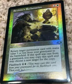 MTG: Sevinne's Reclamation x2! Commander Masters Retro Foil, Regular M/NM!! - Image 1
