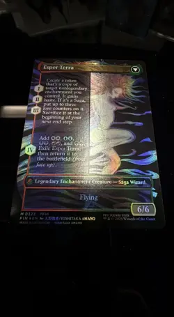 MTG Terra, Magical Adept (Borderless) Final Fantasy Foil NM Magic The Gathering - Image 2