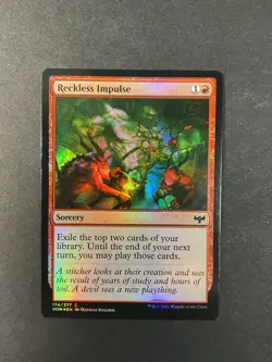 Reckless Impulse - Foil - Innistrad: Crimson Vow - Magic the Gathering- MTG - Image 1