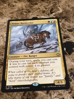 Temur Battlecrier Tarkir: Dragonstorm Magic the Gathering MTG - Image 1