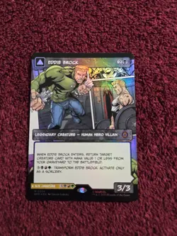Eddie Brock 0224 Foil Borderless Marvels Spider-Man - Image 1